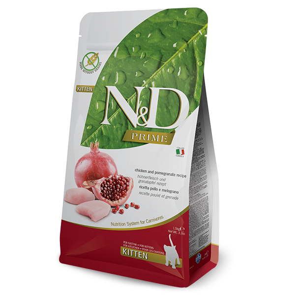 N&D PRIME TAHILSIZ TAVUK & NAR KITTEN 1,5kg